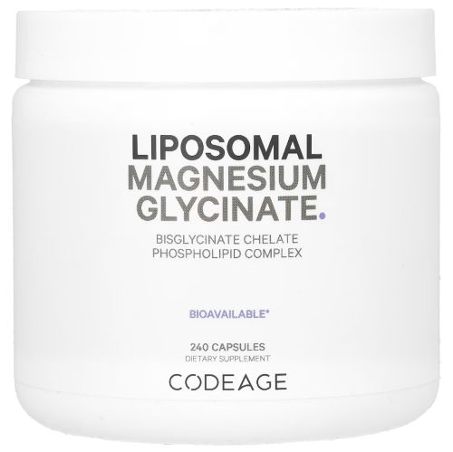 Liposomal Magnesium Glycinate 350 mg (Липосомальный глицинат магния 350 мг) 240 Capsules (Codeage)