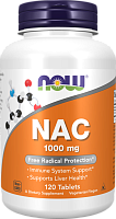 Now Foods NAC (N-Ацетилцистеин) 1000 мг. 120 таблеток