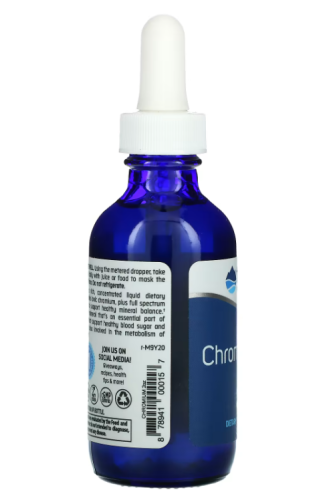 Ionic Cromium 550 mcg (Ионный Хром 550 мкг) 2 fl oz. 59 ml (Trace Minerals) фото 3