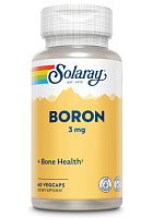 Solaray Boron Citrate (Биоцитрат бора) 3 мг. 60 растительных капсул