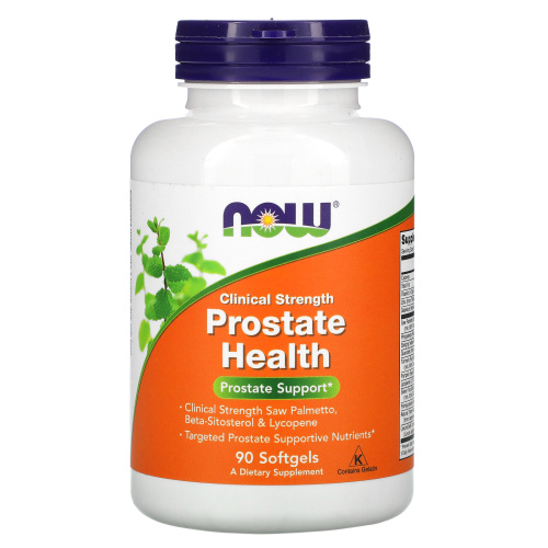 Now Foods Prostate Health (Здоровье простаты) 90 мягких капсул