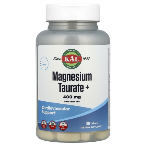 KAL Magnesium Taurate+ (Таурат магния+) 400 мг. 90 таблеток