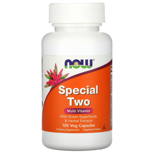 Now Foods Special Two Мультивитамины 120 растительных капсул