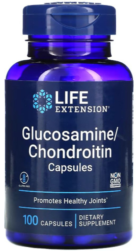 Glucosamine Chondroitin capsules 100 капсул (Life Extension)