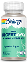 Solaray Vegan Digestaway Maximum Potency (Cмесь пищеварительных ферментов максимальной эффективности) 60 растительных капсул