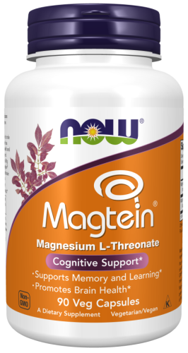 Now Foods Magtein L-Треонат магния 90 растительных капсул