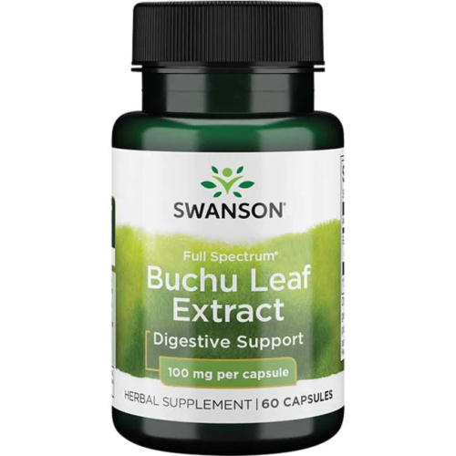 Buchu Leaf Extract 100 mg Full Spectrum (экстракт листьев Бучу) 60 капсул (Swanson)