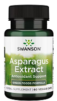 Asparagus Extract (Экстракт Спаржи) 60 вег капсул (Swanson)