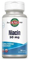 KAL Ниацин (Niacin) 50 мг. 200 таблеток