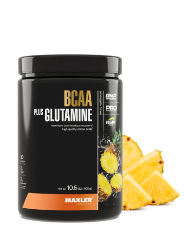 Maxler BCAA + Glutamine (БЦАА + Глутамин) 300 г. 