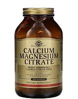 Solgar Цитрат кальция и магния (Calcium Magnesium Citrate) 250 таблеток