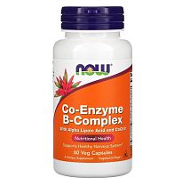 Now Foods Co-Enzyme B-Complex (Ко-Энзим Б-Комплекс) 60 растительных капсул