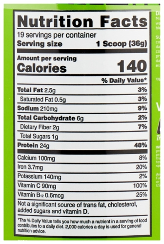 Optimum Nutrition Gold Standard 100% Plant 684 гр. 1.51lb фото 4