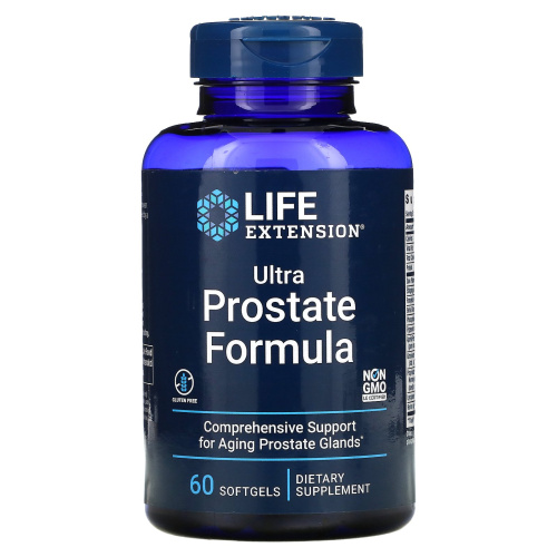 Life Extension Ultra Prostate Formula (Ультра формула для простаты) 60 мягких капсул