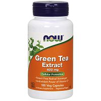 Green Tea Extract (Экстракт Зеленого Чая) 400 мг 100 капсул (Now Foods)