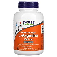 Now Foods L-Аргинин (L-Arginine) 1000 мг. 120 таблеток