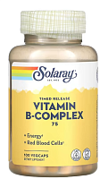 Vitamin B-Complex 75 TR (Комплекс витаминов группы В) 100 вег капсул (Solaray)