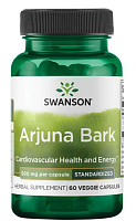 Arjuna Bark 500 mg (срок 01.2024) 60 капсул (Swanson)