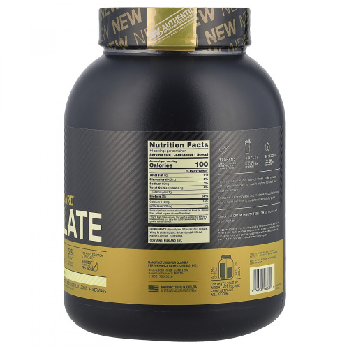 Протеин Optimum Nutrition 100% Isolate Gold Standard 1360 гр. фото 2