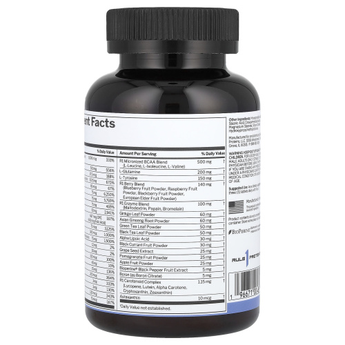 Men's Multi Active Lifestyle Multivitamin 90 таблеток (Rule One) фото 6