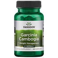 Garcinia Cambogia 5:1 Extract (Гарциния Камбоджийская) 60 капсул (Swanson)