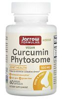 Jarrow Formulas Vegan Curcumin Phytosome (Фитосомы куркумина) 500 мг. 60 растительных капсул