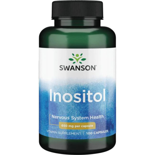 Inositol (Инозитол) 650 мг 100 капсул (Swanson)