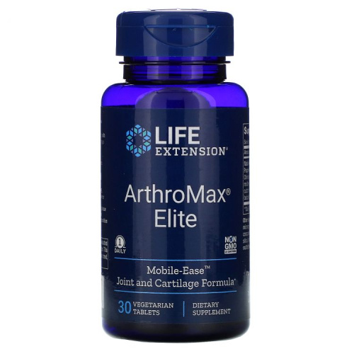 Life Extension ArthroMax Elite (Поддержка здоровья суставов и хрящей) 30 вегетарианских таблеток