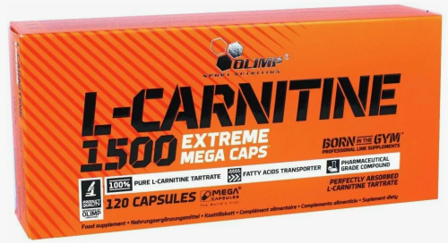 Olimp L-Carnitine 1500 Extreme Mega Caps 120 капсул