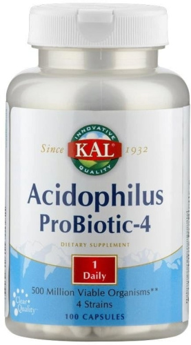 Acidophilus ProBiotic-4 100 капсул (KAL)
