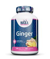 Ginger 250 мг срок 04.2024 (Имбирь) 120 капсул (Haya Labs)