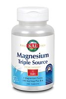 Magnesium Triple Source SR 100 таблеток (KAL)
