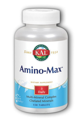 Amino-Max (Хелатные Минералы) 150 таблеток (KAL)