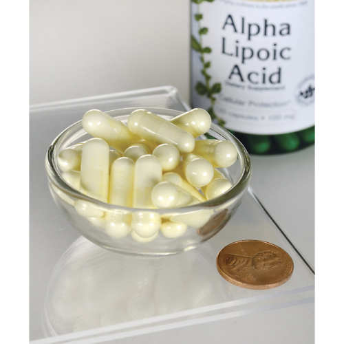 Alpha Lipoic Acid 100 mg (Альфа-липоевая кислота 100 мг) 120 капсул (Swanson) фото 3