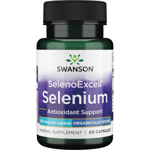 Selenium 200 mcg Selenoexcell (Селен 200 мкг) 60 капсул (Swanson) Selenium 200 mcg Selenoexcell (Селен 200 мкг) 60 капсул (Swanson)