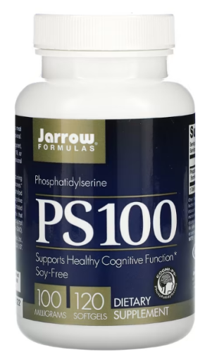 PS 100 (Фосфатидилсерин) 120 мягких капсул (Jarrow Formulas)
