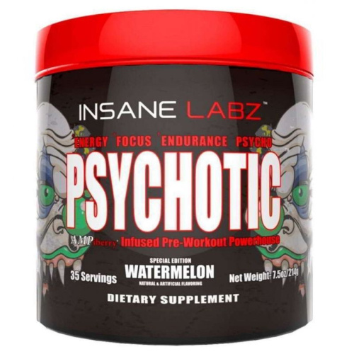 Предтренировочный комплекс Insane Labz Psychotic 247 г. 35 порций