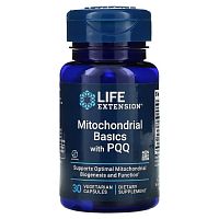 Life Extension Mitochondrial Basics with PQQ 30 капсул