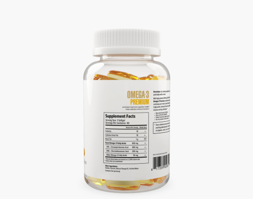 Omega-3 Premium 60 капсул (Maxler)_ фото 2