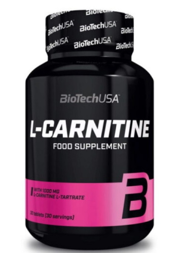 L-Carnitine 1000 mg (Л-Карнитин 1000 мг) 30 таблеток (BioTech)