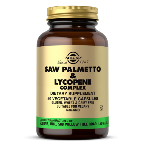 Solgar Комплекс Со Пальметто и ликопина (Saw Palmetto & Lycopene complex) 50 капсул