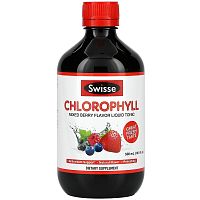 Liquid Chlorophyll (Жидкий Хлорофилл) 500 мл (Swisse) ягодный микс