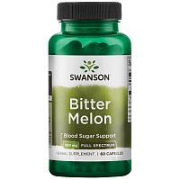 Swanson Bitter Melon (Горькая дыня полного спектра) 500 мг. 60 капсул