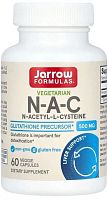 NAC 500 мг (N-Ацетил L-цистеин) 60 вег капсул (Jarrow Formula)