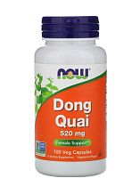 Now Foods Dong Quai (Дудник Китайский) 520 мг. 100 растительных капсул