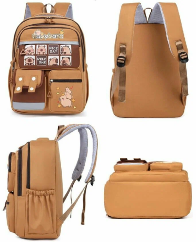 Рюкзак школьный, ранец капибара велком фото 4