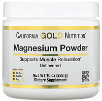 Magnesium Powder (Магний в порошке) 283 грамм (California Gold Nutrition)