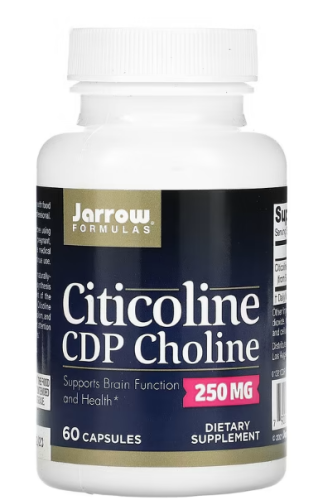 Citicoline CDP Choline 250 mg (Цитиколин ЦДФ-холин 250 мг) 60 капсул (Jarrow Formulas)