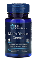 Life Extension Men's Bladder Control (Контроль мочевого пузыря для мужчин) 30 растительных капсул