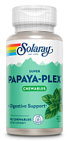 Super Papaya Plex Chewables (Супер Ферменты Папайи) 90 таблеток (Solaray)